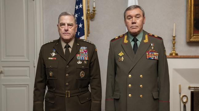 مكالمة هاتفية بين رئيس الأركان الروسي ورئيس الأركان الأمريكي