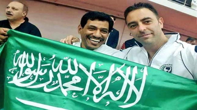 رشيد البرية يتوج بطلا لبطولة أسيا للكاراتيه