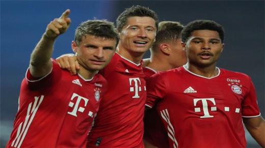 اقتراب بايرن ميونخ من التتويج في دوري أبطال ألمانيا