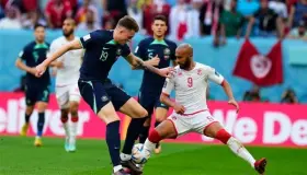 نتيجة مباراة تونس واستراليا اليوم في كاس قطر 2022