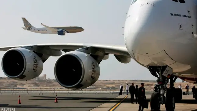 هبوط اضطراري لطائرة بحرينية بأربيل بسبب أزمة قلبية